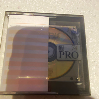 TDK PRO Blank Recordable MiniDisc MD 74 min in Jewel Case (Standard)