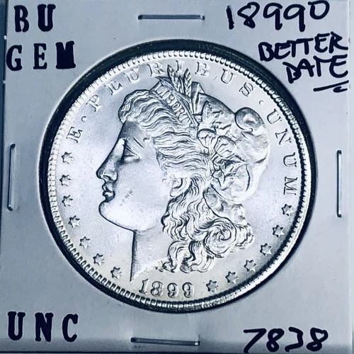 1899 O BU GEM MORGAN SILVER DOLLAR UNC MS+++ U.S. MINT RARE COIN 7838