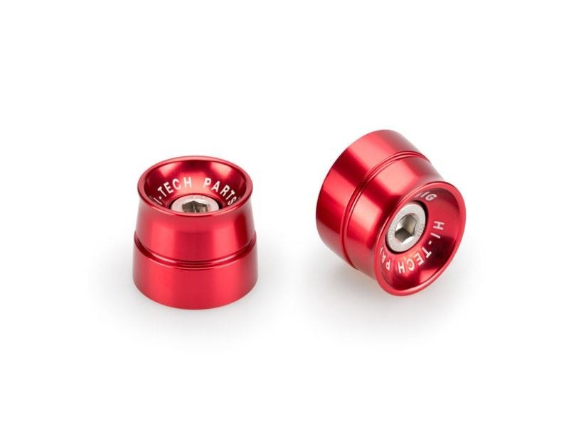 Puig Red Speed Bar Ends Kawasaki ZX-6R 636 2013-2017