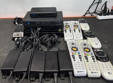 Directv Receivers, SWM power inserter, power supplies, and remote controls