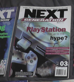 #1 1995 next generation video game magazines lot 8 playstation saturn 3do jaguar