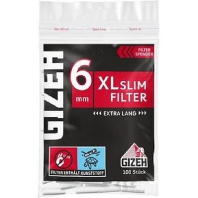 Gizeh Black XL Slim Filter 100er