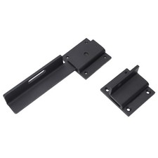 Flip Gate Latch Lock Carbon Steel Door Latch With Padlock Hole For Outdoor Woode