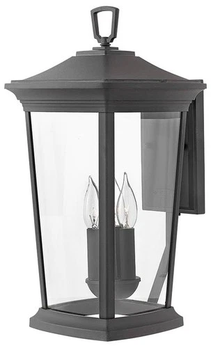 Hinkley Bromley 19 1/4" High Museum Black Outdoor Wall Light - Picture 2 of 10