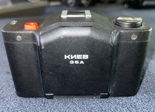 Vintage Kiev 35A Compact 35mm Film Camera Made in USSR Soviet Union