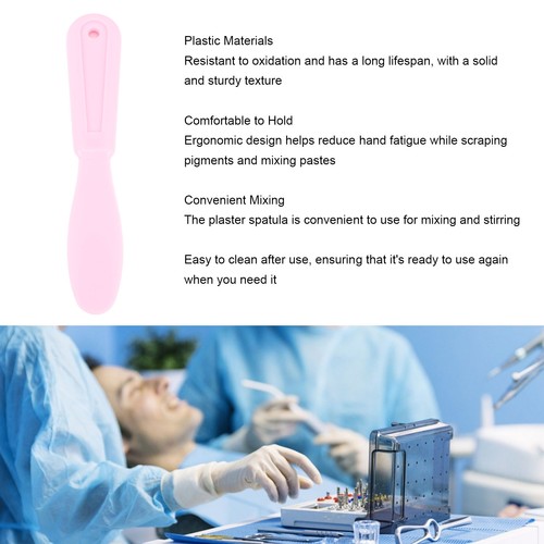 5PCS Plaster Spatula Plastic Ergonomic Design Easy To Clean Wear Resistant^ - Picture 3 of 12