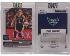 2025 PANINI INSTANT WNBA #80 PAIGE BUECKERS Rookie RC Sealed & Encased