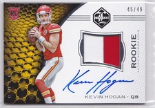2016 Kevin Hogan Limited 2 Color Patch Auto  RC 45/49    #118 (A7630)