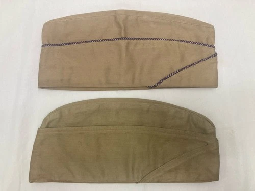 WW2/Korea Era Garrison Cap Military Lot Of 2