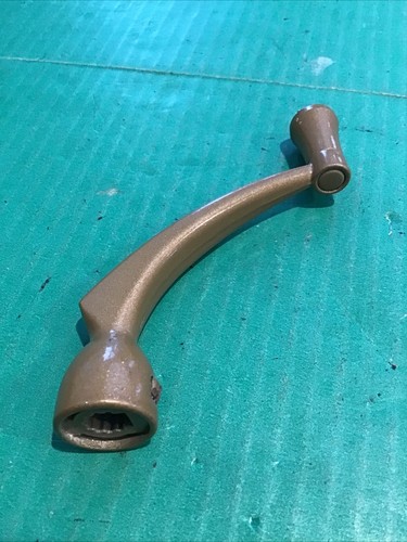VTG (1) PELLA Window Crank Handle Casement model X429 7138 Copper gold