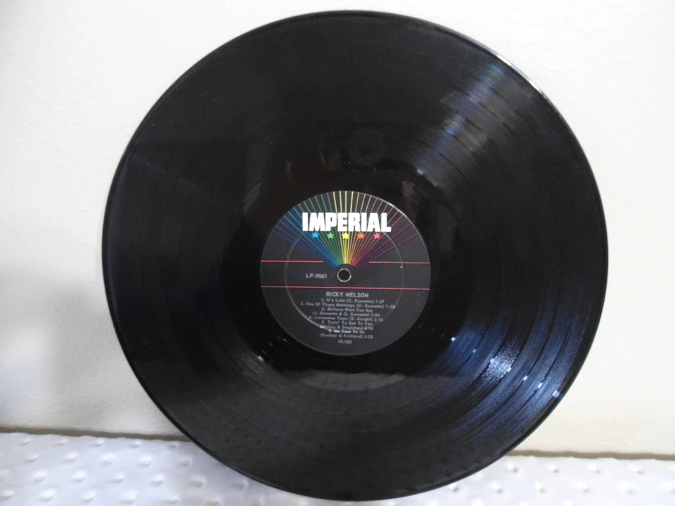 Ricky Nelson LP Ricky Sings Again Clean 1959 Mono 1st Pressing Original!! LP9061 - Image 4 of 4