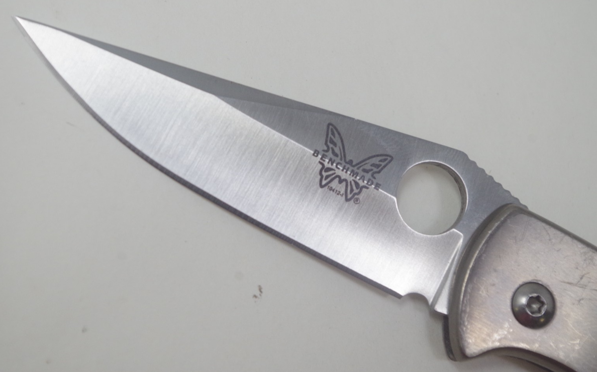 First Production Run Benchmade Mini Pika 10412-1 HK Pocket Knife