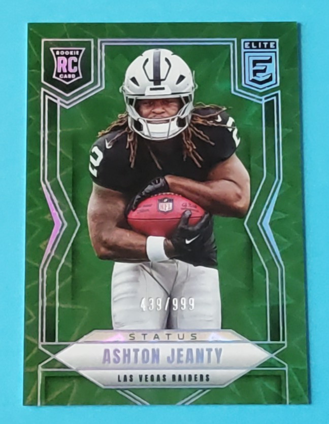 2025 Donruss Elite Ashton Jeanty Rookie /999 Raiders