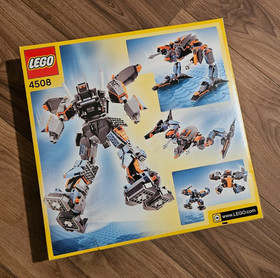 LEGO CREATOR Designer Set #4508 TITAN XP 782 pcs. vtg. new MISB pls. read 1st