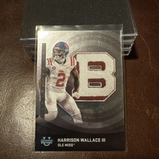 2025 Bowman University Chrome - Lettered Up! Harrison Wallace III #LU-23 (RC)