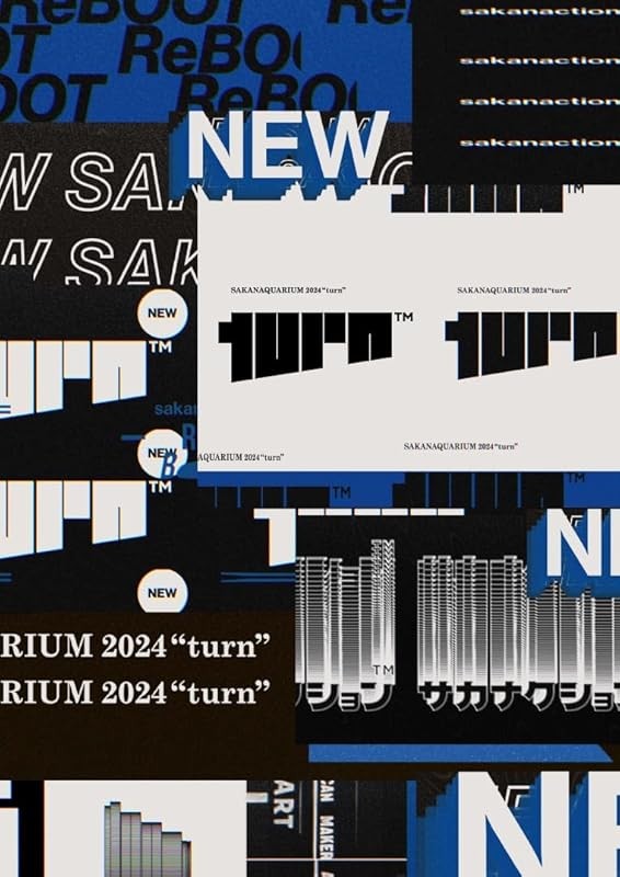 Sakanaction SAKANAQUARIUM 2024 ""turn"" JAPAN [Blu-ray] VIXL-481