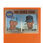 1998 Topps 1968 Mets Rookie Stars #177 Jerry Koosman Nolan Ryan Rookie Card