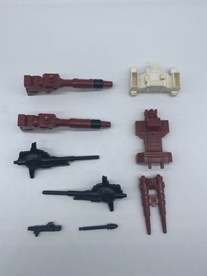 Vintage Transformers G1 Metroplex Sixgun Parts Lot