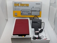 Nintendo Famicom Disk System HVC-022 + RAM Adapter + AC Adapter Tested  New Belt