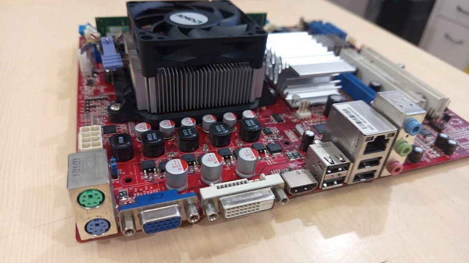 Motherboard Sapphire PI-AM3RS760G AM3/AM2 + AMD Athlon II X2 250 + 4Gb Ram - Immagine 4 di 4