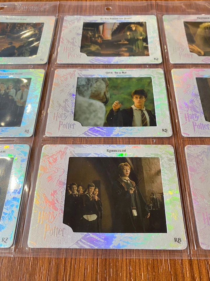 2004 Artbox Harry Potter Prisoner of Azkaban Film Cardz Rare Card Set (R1-R9) - Image 3 of 4