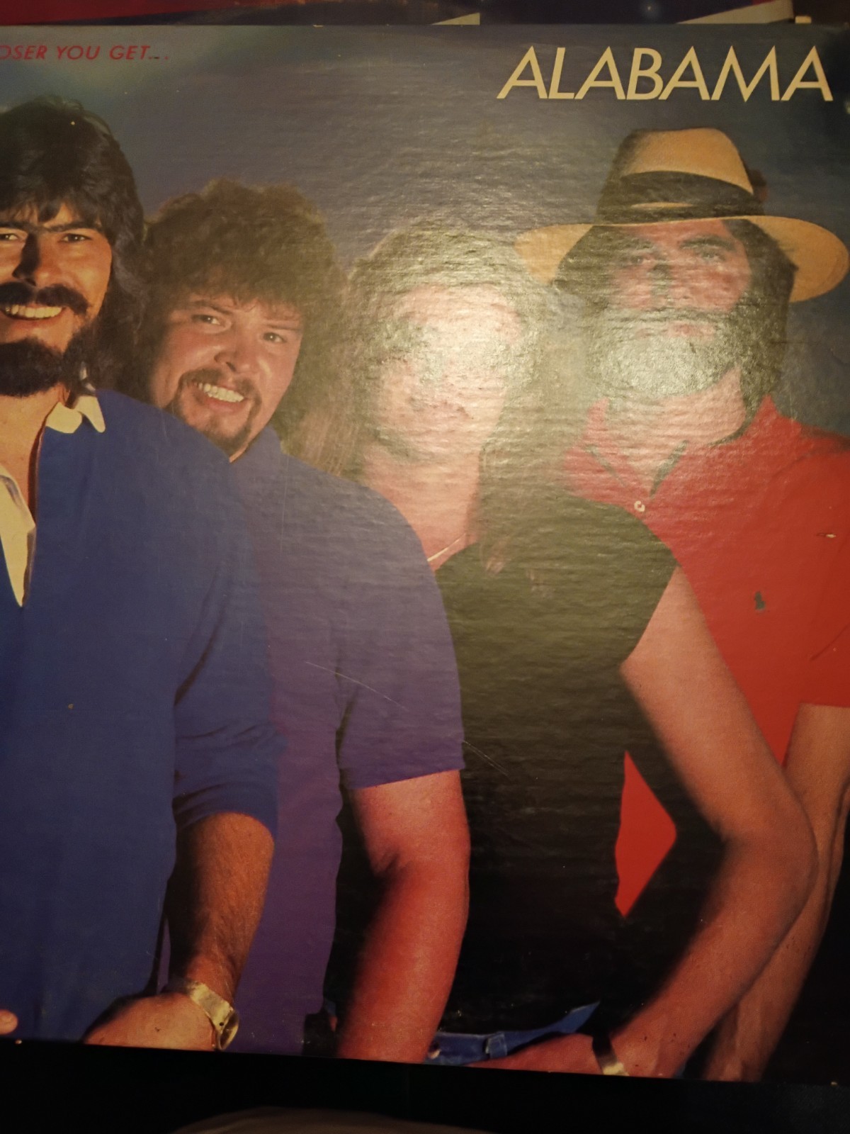 ALABAMA The Closer You Get 1983 RCA Records Vinyl LP