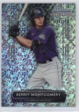 2022 Bowman Sterling Prospects Mini-Diamond Refractor /150 Benny Montgomery 13ys
