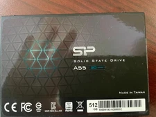 Silicon Power A55 512GB, Internal 2.5 inch (SP512GBSS3A55S25) Internal SSD