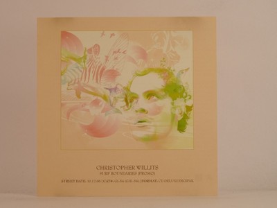 CHRISTOPHER WILLITS SURF BOUNDARIES (586) 12 Track Promo CD Album along with Pic