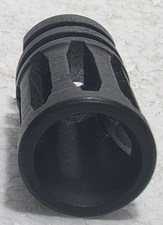 Muzzle Brake Recoil Compensator with Crush Washer 1/2"X28 Steel for .223 NEW