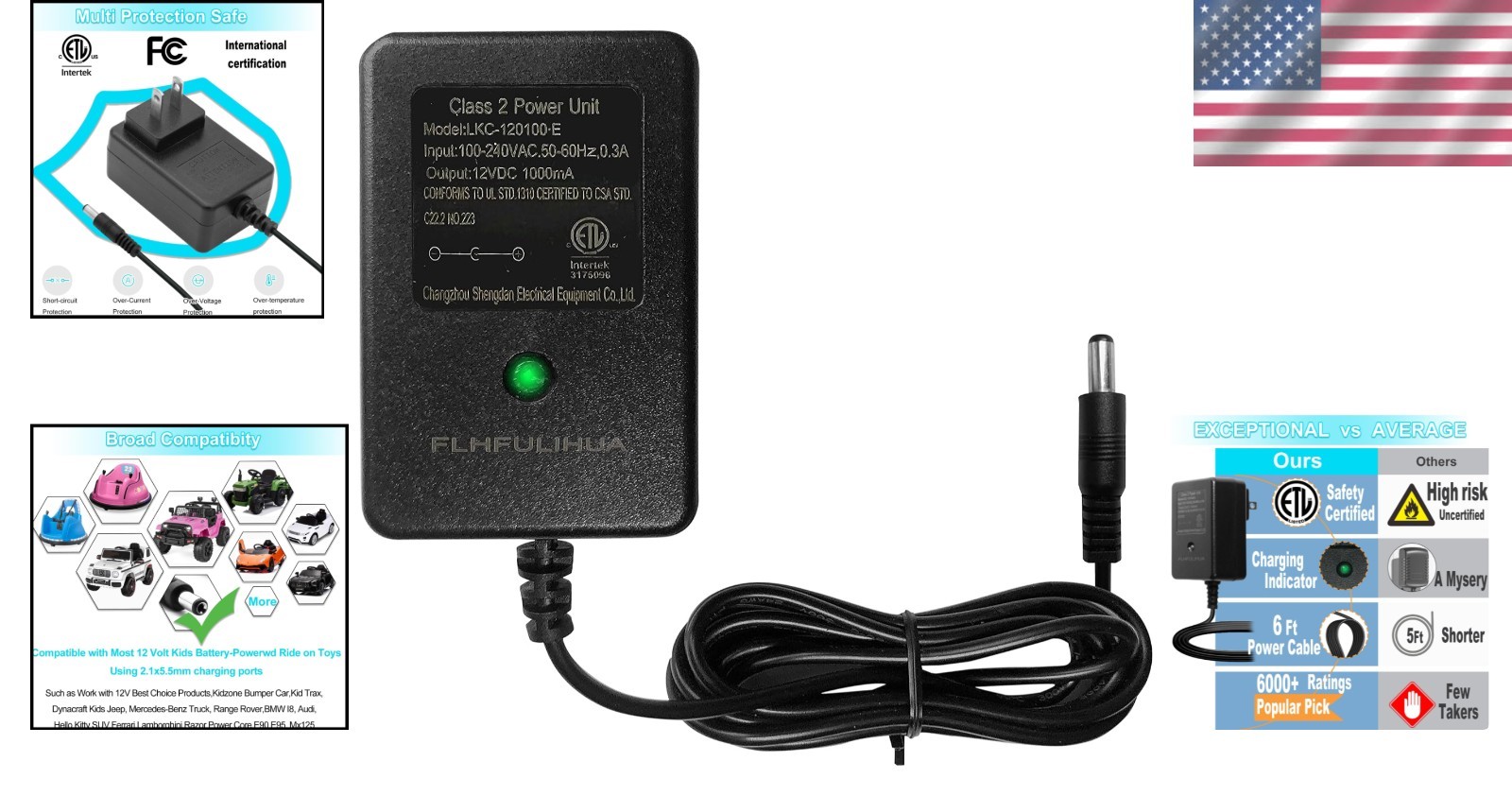 Fast Charging 12V Battery Charger