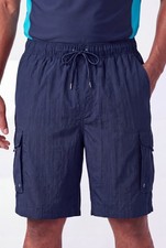 KingSize Men's Big Tall 8" Cargo Swim Trunks