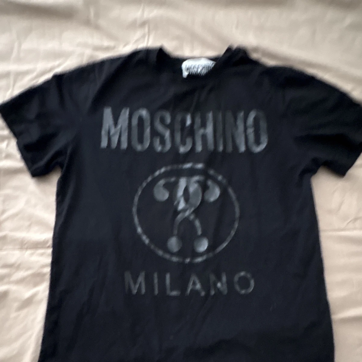 Moschino Cotton T-Shirts for Men for sale | eBay