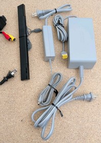 2 Video Game Consoles Lot Tested & Working, Wii U & Gamecube W/ Cords