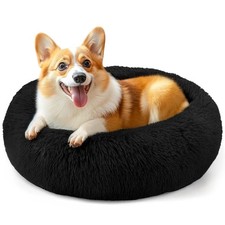 28in Large Dog Bed, Medium Dog  Cats, Calming Donut Bed for Puppy  Kitten