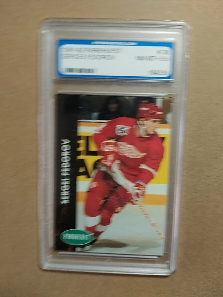 1991-92 PARKHURST SERGEI FEDOROV #38 2nd YEAR 91-92 PGS 8.5 NM-MT+ - Image 2 of 4