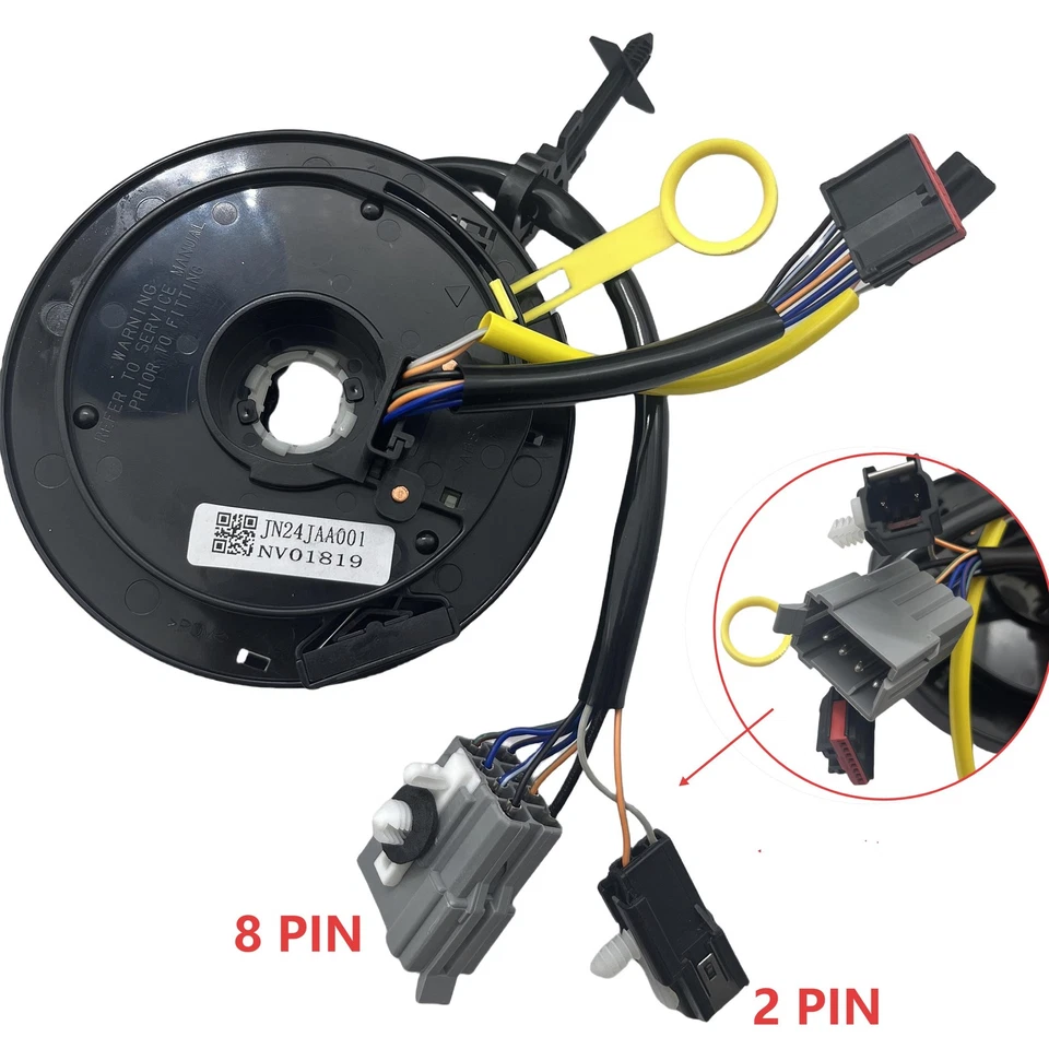 2005-2007 Spiral Cable Clock Spring For Ford F-250 F-350 F-450 F-550 Super Duty Foto 2 de 4