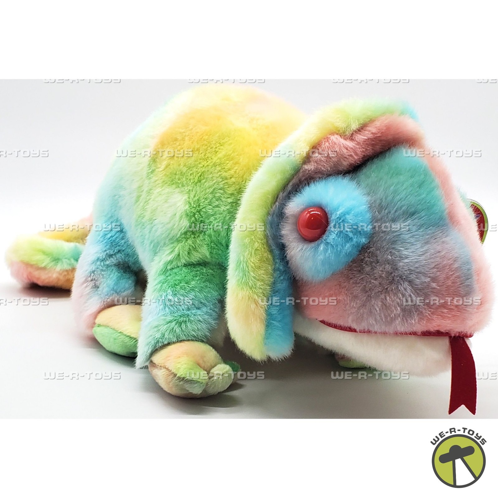 Ty Beanie Buddies Rainbow Tie Dye Chameleon Plush 2000