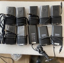 Lot Of 50x Genuine Dell 90W 19.5V AC Adapter with big tip 7.5mm NO Power Cable