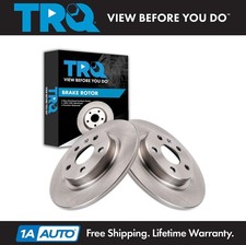 TRQ Rear Brake Rotors Set For 2019-2024 Volvo XC40