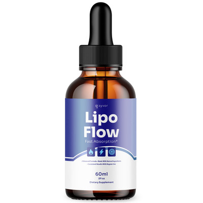 (1 Pack) Lipo Flow Drops Natural Health & Fitness Vitamin LipoFlow 30 Servings