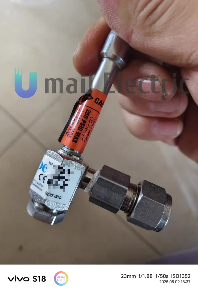 1PCS Vortex Tube FAX 513-530-5930 DHL/Fedex - Image 4 of 4