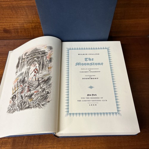 "THE MOONSTONE" by Wilkie Collins Limited Editions Club SIGNED #750/1500 - Bild 6 von 12