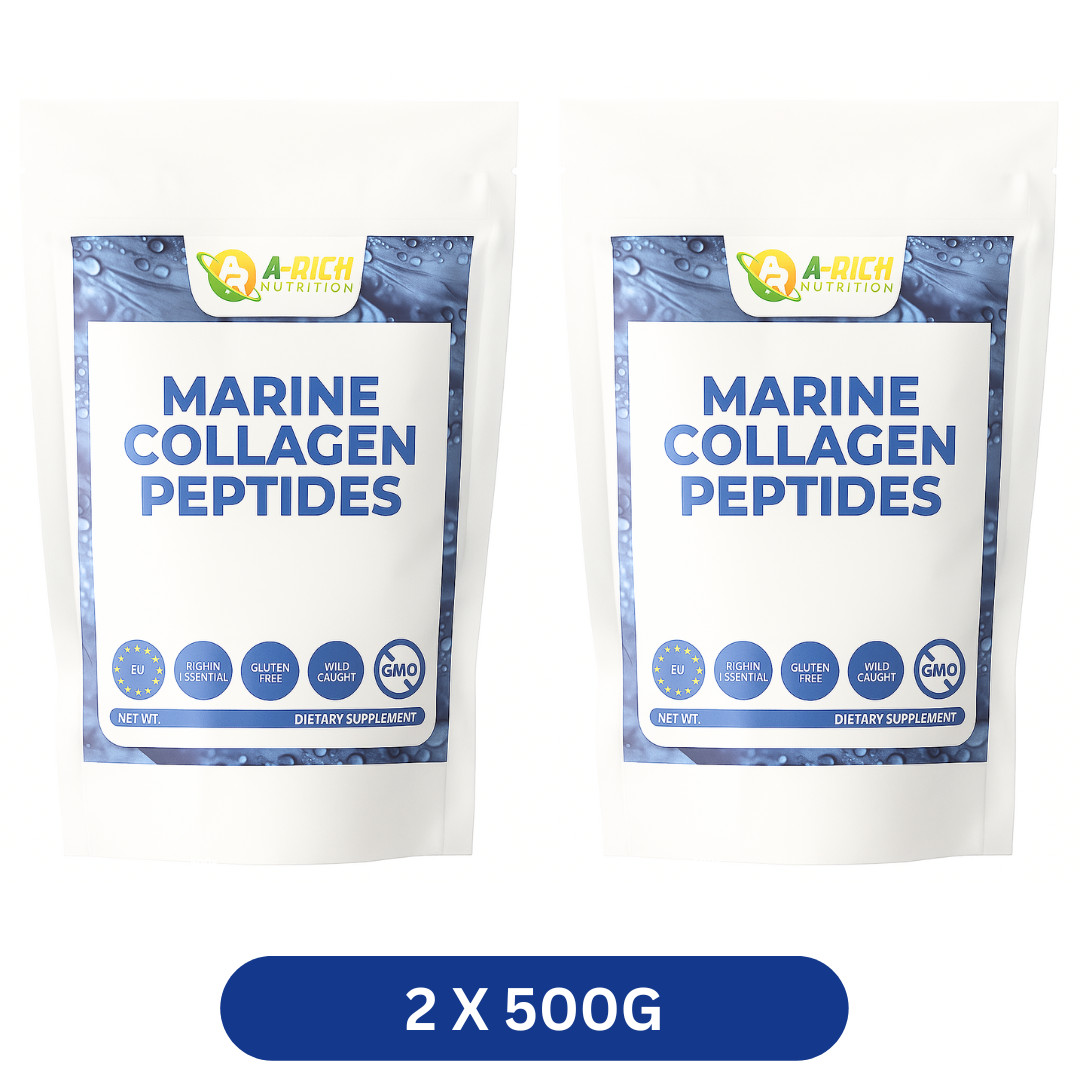 Hydrolysed Marine Collagen Peptides Powder 10,000mg 1KG | Type 1 UK