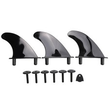Set di pinne per tavola da surf soft top 3 pezzi per tavola morbida paddle tavole da surf 4636