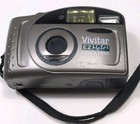 New ListingVivitar Ez Motor Date-A-Print 35mm Point & Shoot Film Camera Silver Tested