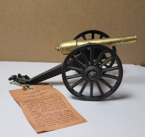 Vintage PennCraft  1861 Civil War Field Cannon ~ Parrott 20 Pounder Rifle W/Tag