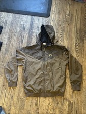 RARE NIKE SB BROWN ELEPHANT CEMENT PRINT FULL ZIP HOODED JACKET SIZE L Large