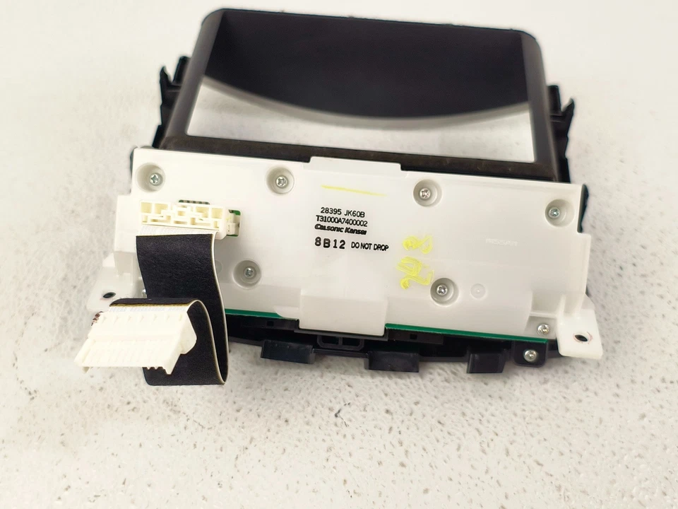 08-12 INFINITI EX35 TABLERO RADIO PANTALLA NAVEGADOR BISEL REDONDO MOLDURA OEM Foto 3 de 3