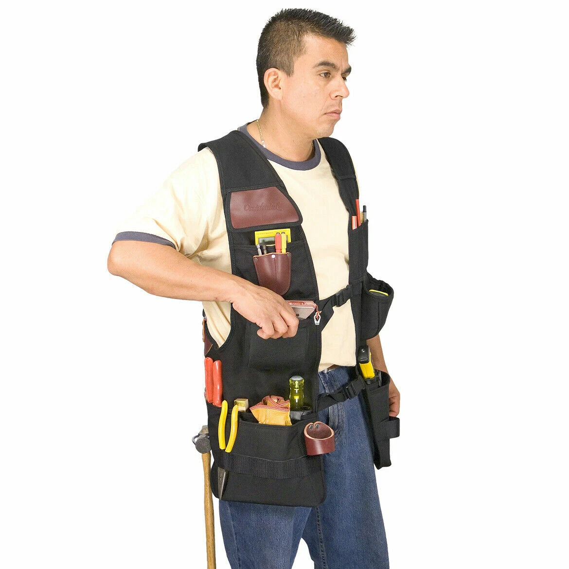 Occidental Leather 2575 OxyPro Tool Fastener Work Vest Beltless System  eBay